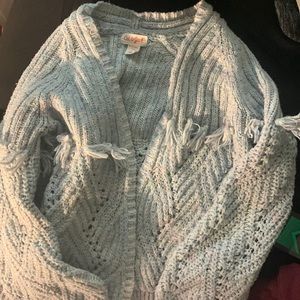 Blue girls sweater